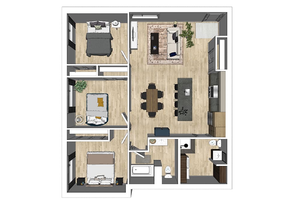 Appartement warwick - Sous-Sol.